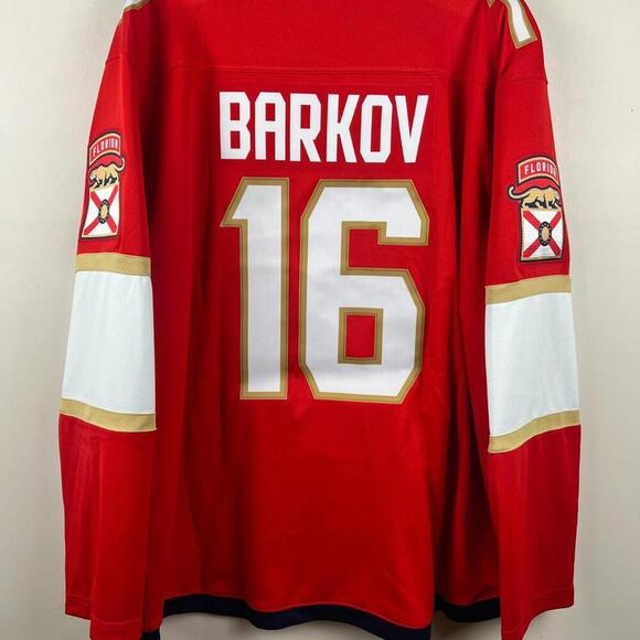 NHL 2024/25 Florida Panthers Barkov #16 Stanley Cup Fanatics Jersey XL NWT - Picture 3 of 12